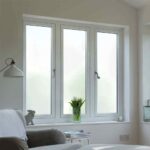 Frosted glass windows